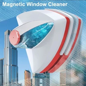 Herramienta limpiadora de ventanas de vidrio magnético limpiador automático descarga de agua limpieza segura - Imagen 1 de 72