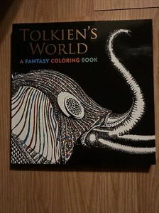 Tolkien's World: A Fantasy Coloring Book - Paperback By Curless, Allan -Like New - Picture 1 of 5