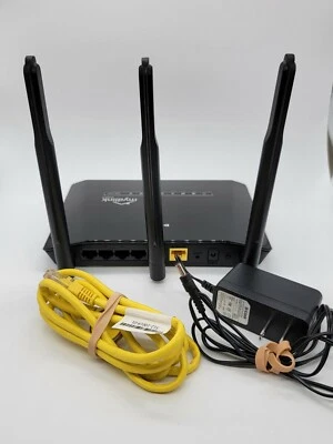 D-Link DIR-619L N300 High Power Wireless Router 3 Antenna  Adapter with AC adapt - Image 1 of 4