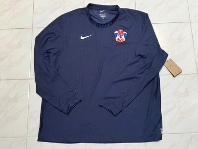 耐克美国队 2024 奥林匹克滑板球衣长袖男式 2XL FD6333-451 — 第 1/3 张图片