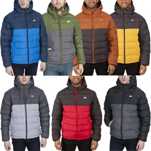 Trespass Herren Oskar gepolstert wasserdicht Outdoor Wandern Mantel Jacke