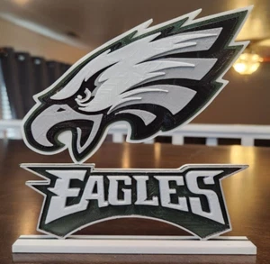 3d Printed Philadelphia Eagles Logo - Picture 1 of 4