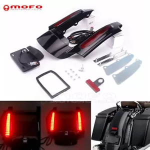 Rear Fender Fascia LED Turn Signals Kit For Harley Touring FLHR FLHX 2009-2013 - Bild 1 von 12
