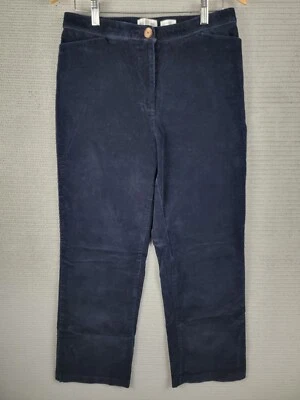 Northern Reflections Pantalón Pana Azul Marino Mujer Talla 12 30 x 27 Informal Foto 1 de 4