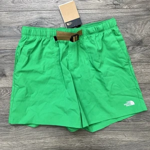 The North Face Shorts Size Medium Womens Class V Belted Optic Emerald Green $65 - Picture 1 of 16