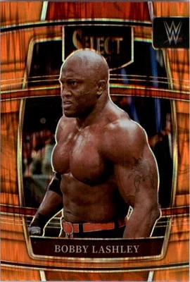 2022 Select WWE Prizms Orange Flash #83 The All Mighty Bobby Lashley - WS - Image 1 of 2