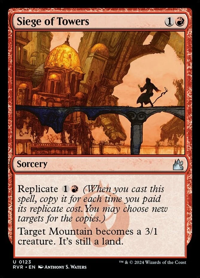 x1 Siege of Towers - Ravnica Remastered - NM - MTG - Image 1 of 1