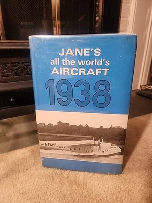 Jane's All The World's Aircraft 1938 Arco HC 1970 Good Ex-Library  - Image 1 of 4