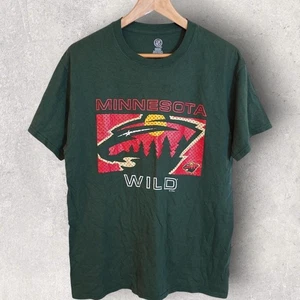 t-shirt uomo NHL hockey Minnesota wild grafica, media - Foto 1 di 4