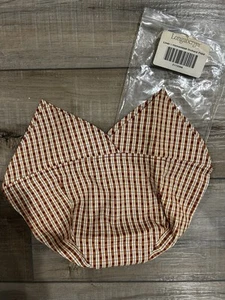 Longaberger COLLECTORS CLUB 1999 HOMESTEAD APPLE Liner HOMESTEAD ORCHARD PLAID - Picture 1 of 2