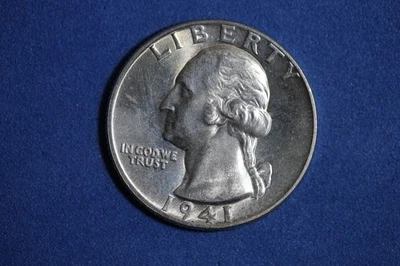 ESTATE FIND 1941 Washington Quarter #K57453 - Image 1 of 2