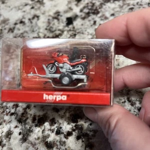 Herpa Anh. M. Motorrad - New In Box - Picture 1 of 6