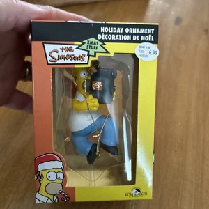 Adorno navideño de Los Simpson Homero con jarabe 2005 Kurt S Adler  - Imagen 1 de 5