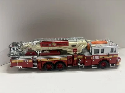 Code 3 FDNY Aerialscope Tower Ladder - 160 Toy Fire Truck Replica - Image 1 of 4