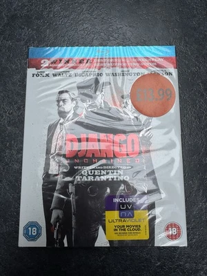 Django Unchained Blu-ray with Slip Cover Quentin Tarantino - Image 1 of 2