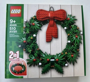 LEGO Corona di Natale Set 2 in 1 40426 - Nuovo - Sigillato in fabbrica - 510 pezzi - Foto 1 di 7