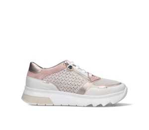 STONEFLY Sneaker donna bianca-rosa in pelle - Imagen 1 de 5