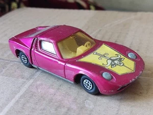 Matchbox Speed Kings K 24 Lamborghini Miura 1970 Inglaterra Vintage Retro... - Imagen 1 de 10