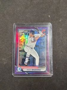 Bowman Draft 2024 - refractor cromo púrpura #BDC-1 Travis Bazzana/250 (RC) - Imagen 1 de 2