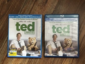 Ted Unrated blu-ray DVD with Slipcover Genuine US Release - Picture 1 of 3