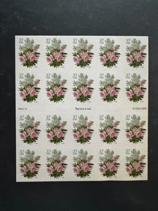 Scott #3836 Garden Bouquet Pane of 20 37¢ Stamps (2004) - Picture 1 of 1