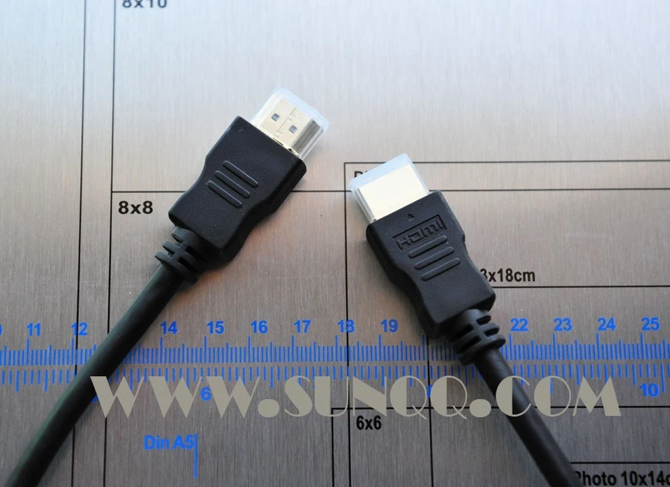 QCQK 25 FT HDMI Cable 1.4 For Bluray 3D DVD PS3 XBOX  HDTV 1080P *Premium Gold* - Image 1 of 1