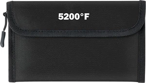 Fireproof Waterproof Document Bag - 5200°F Water Resistant Fire Proof Money Bag - Picture 1 of 12