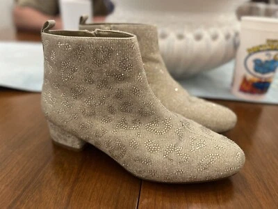 Botines Jayden estrás para niñas talla 2M Foto 1 de 4