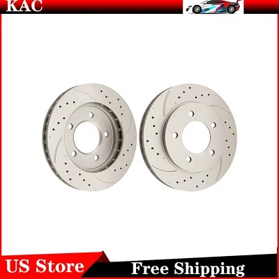 Rotores de disco de freno delanteros 307,8 mm para Lincoln Navigator Ford Expedition 2000-2002 Foto 1 de 4