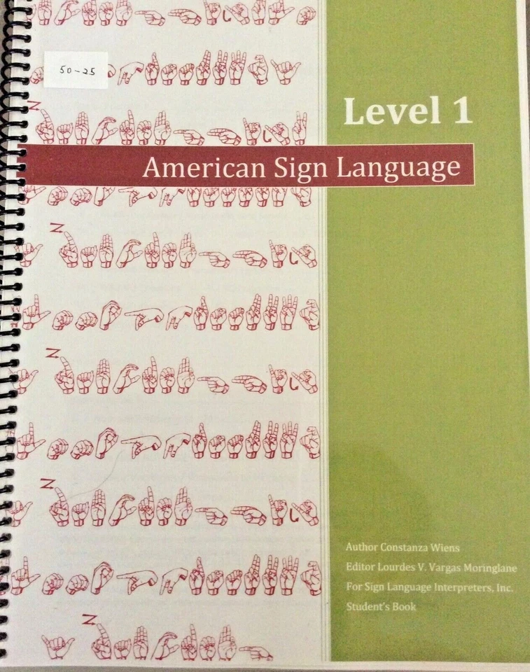 American Sign Language Level 1 - Image 1 of 1
