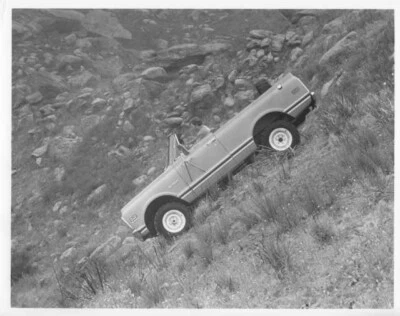1972 Chevrolet Blazer Truck Press Photo and Release 0022 - Image 1 of 2