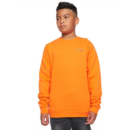 VETEMENTS Felpa Kings Will Dream Inferno Junior Ragazzo Casual Comfort Maglione Arancione