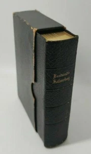 Antique 1900 Danish American Lutheran Christian Hymnal book gilt edge - Picture 1 of 11