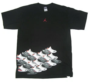 Nike Air Jordan T-Shirt Sz L Retro 3 Shoe 1st Strike/Original Prototype RARE NEW - Picture 1 of 9