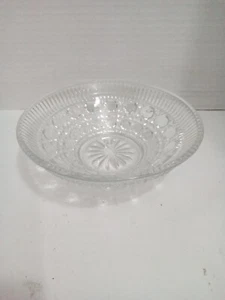 Windsor Cane And Button 7.5x2.5" Indiana Glass Serving Bowl - Picture 1 of 4