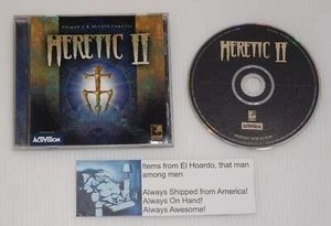 Heretic II 2 ~ PC Activision CD ROM Windows 95/98 In Jewel Case Black Case - Picture 1 of 2