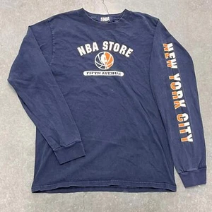NBA Store NYC Youth Long Sleeve Tee Shirt - Picture 1 of 5