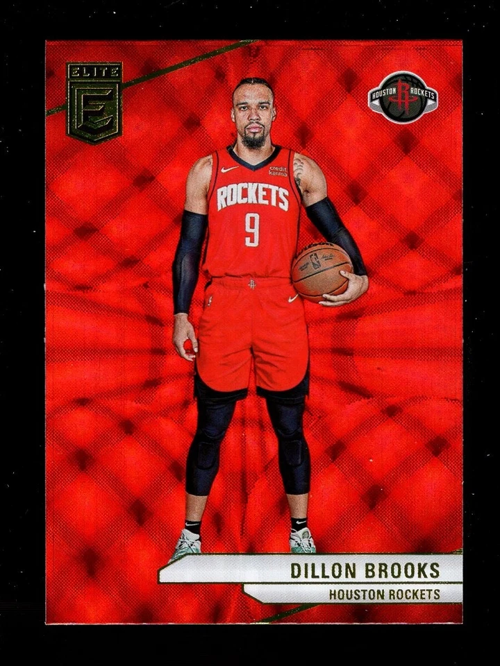 2023-24 ELITE INTERNATIONAL RED #151 DILLON BROOKS ROCKETS - Image 1 of 1