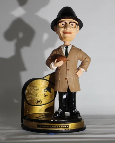 Green Bay Packers Vince Lombardi Bobblehead /366 Forever Collectibles Cover