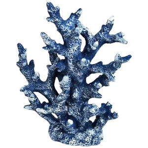 Style 1-blue Artificial Coral Ornament Aquarium Sea Plants Decoration Underwater - Picture 1 of 9
