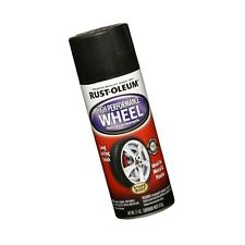 Rust-Oleum 248928 Automotive 11oz High Performance Wheel Spray Paint Matte Black