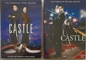 CASTLE Complete Seasons 1 And 2 EXCELLENT DVD SETS. FAST SHIPPING. - Picture 1 of 1