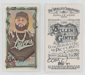 2023 Topps Allen & Ginter Mini No Number Back /50 Gorilla Nems #237 Rookie RC