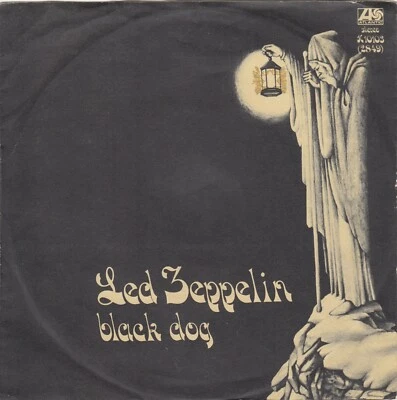 LED ZEPPELIN BLACK DOG / MISTY MOUNTAIN HOP 1972 RECORD ITALY 7" PS - Image 1 of 4