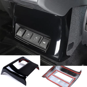 Gloss Black ABS Rear Air Vent Outlet Panel Trim For Land Rover Discovery 5 2021+ - Bild 1 von 10