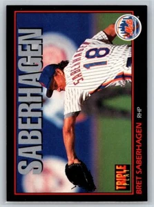 1993 Triple Play #124 Bret Saberhagen - Picture 1 of 2