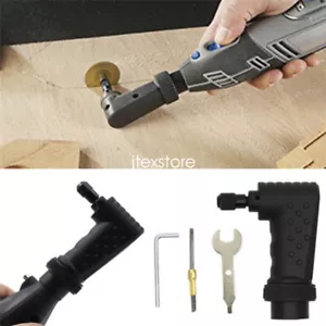 Convertitore driver angolo retto 90 Dgree strumento rotante adatto Dremel 4000 3000 275 8100 - Foto 1 di 11