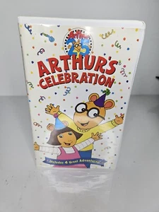 Arthur 25 Years - Arthur’s Celebration (VHS 2001) 4 Great Adventures On One Tape - Picture 1 of 4