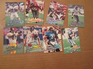 Fleer Ultra Football 1997 lote de 30 con novatos y estrellas - Imagen 1 de 2