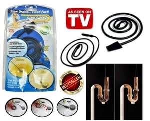 Turbo Sink Snake Abflussentstopfer Rohrreinigung Abflussreiniger Rohrreiniger - Bild 1 von 10